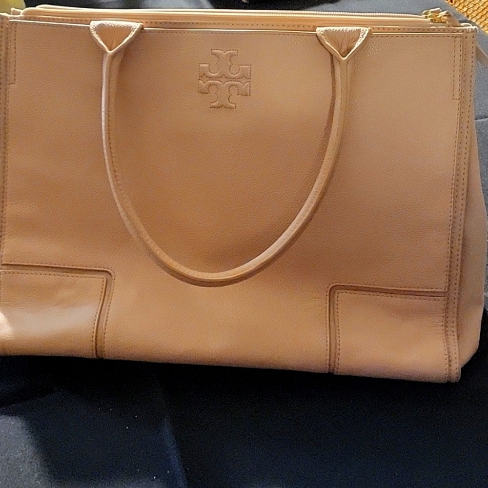Tory Burch Tote Bag great for laptops and ALL the stuff